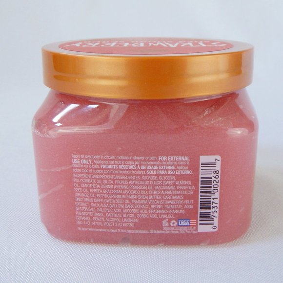 New Tree Hut Strawberry Shea Sugar Scrub Spa Body Exfoliator 18oz Self Care Rare - Picture 5 of 9